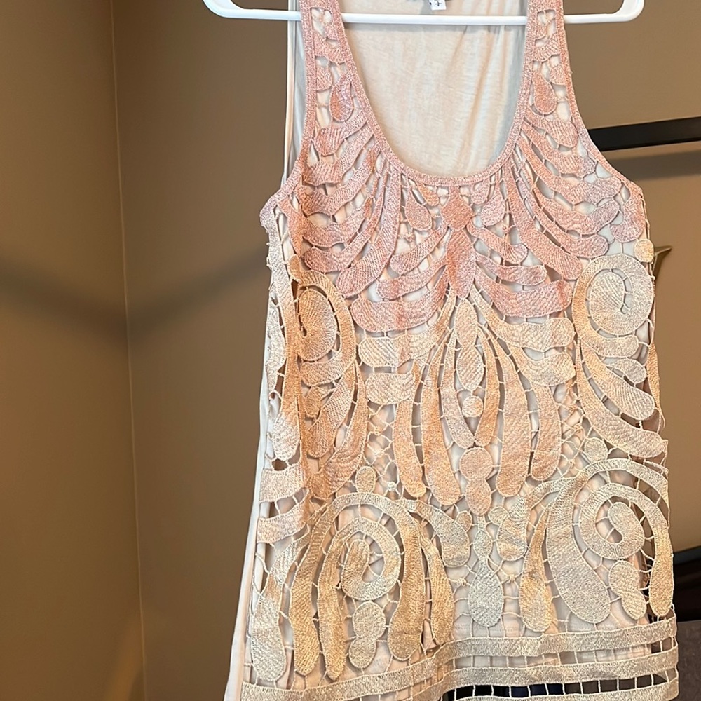 Tan ombré top
